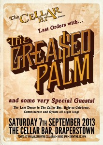 greased palm cellar show