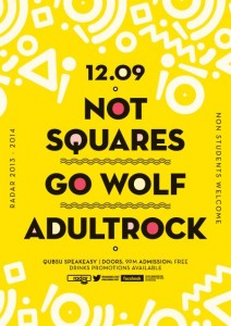 Radar not squares go wolf adultrock
