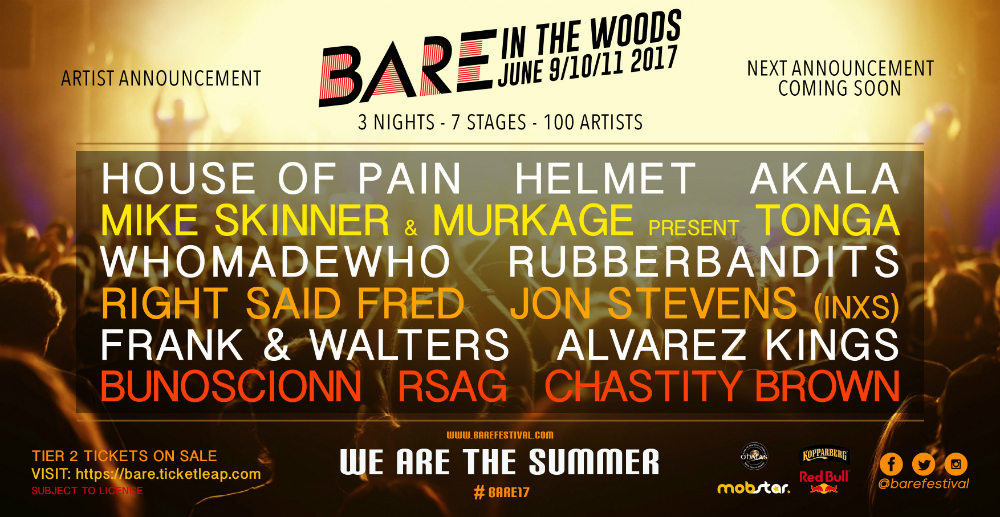 BARE17 NEW ANNOUNCEMENT 1000