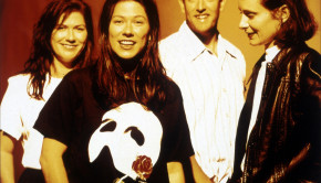 The Breeders, 1993
L-R:  Kelley Deal, Kim Deal, Jim Macpherson, Josephine Wiggs