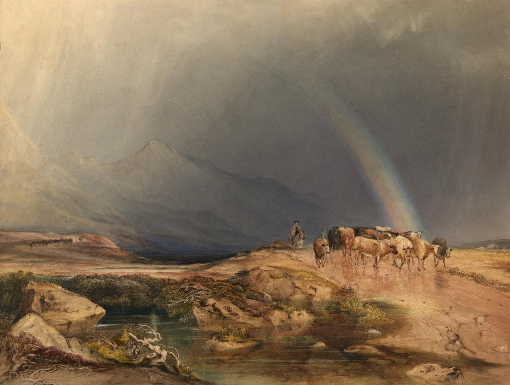 Anthony Copley Fielding (1787-1855), A Rain Shower in the Scottish Highlands. Photo © National Gallery of Ireland