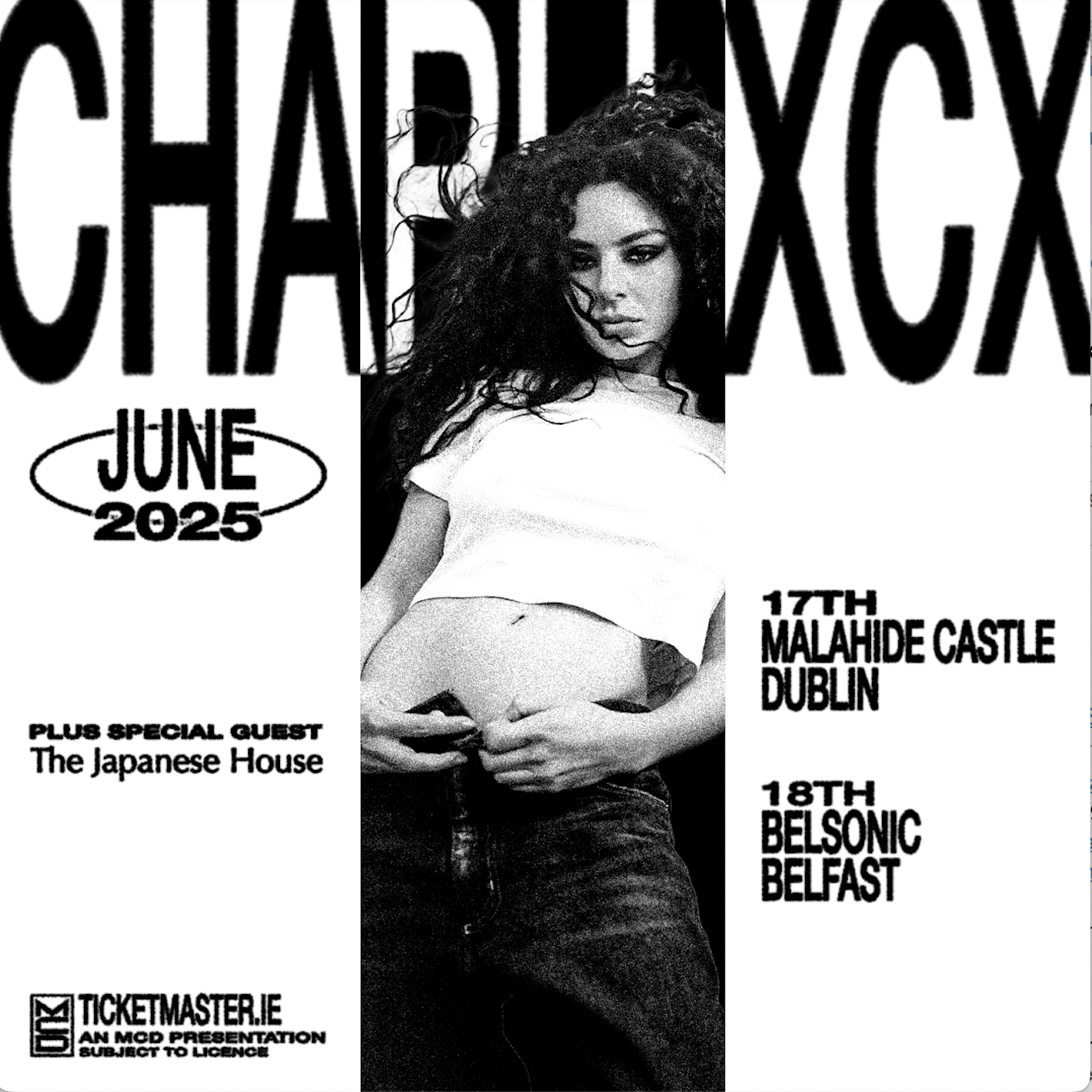 Charli XCX announces outdoor Dublin and Belfast dates