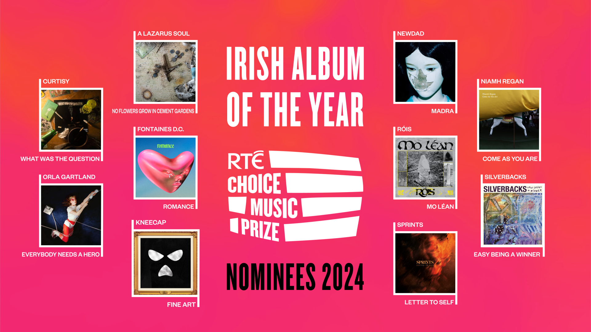 RTÉ Choice Music Prize 2024 Shortlist Revealed